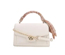 Madden Girl PU Top Handle With Scarf Handbag