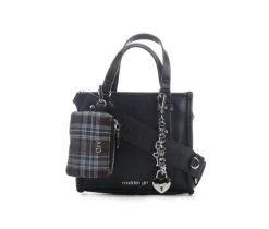 Madden Girl PU Tote Charms Handbag