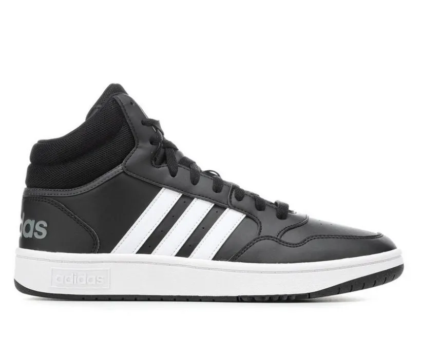 Men's Adidas Hoops 3.0 Mid Sneakers