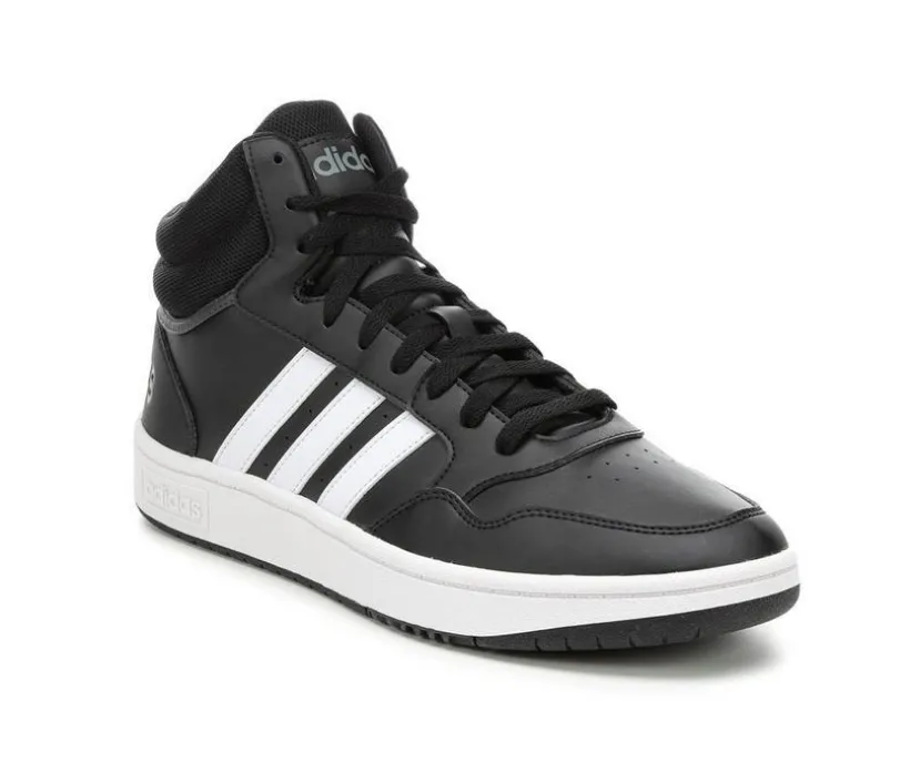 Men's Adidas Hoops 3.0 Mid Sneakers