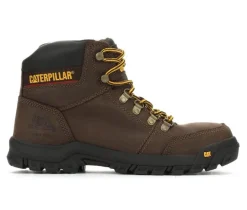 Men's Caterpillar Outline Steel Toe Work Boots