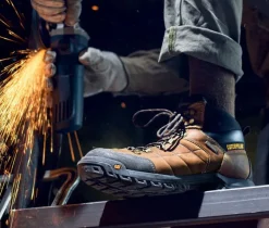 Men's Caterpillar Threshold Waterproof Steel Toe Work Boots