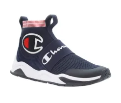 Men's Champion Rally Pro High-Top Slip On Sneakers