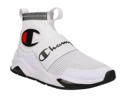 Men's Champion Rally Pro High-Top Slip On Sneakers