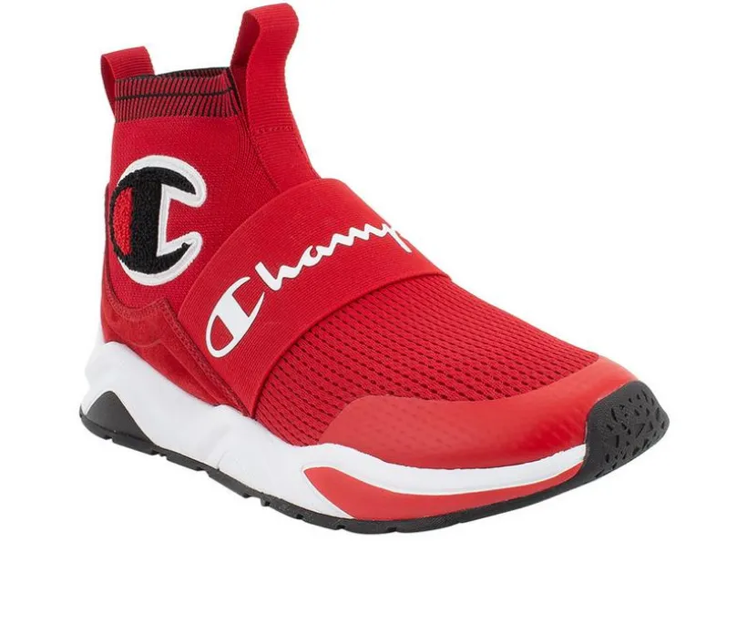 Men's Champion Rally Pro High-Top Slip On Sneakers