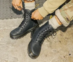 Men's Dr. Martens Combs Leather Combat Boots