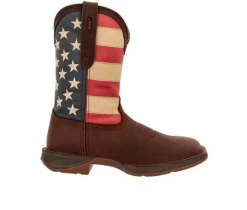 Men's Durango Patriotic Pull-On Western Flag Boot Cowboy Boots