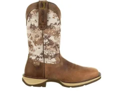 Men's Durango Rebel Desert Camo Pull-on Western Cowboy Boots
