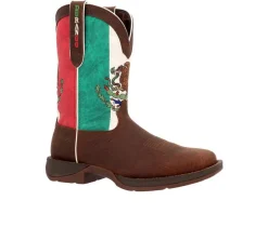 Men's Durango Rebel Mexico Flag Western Boot