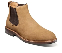 Men's Florsheim Anthem Plain Toe Gore Boot Chelsea Boots