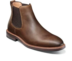 Men's Florsheim Anthem Plain Toe Gore Boot Chelsea Boots