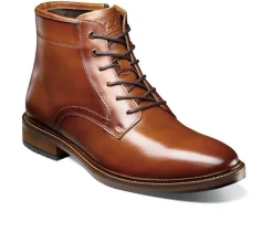 Men's Florsheim Forge Plain Toe Lace Up Boots