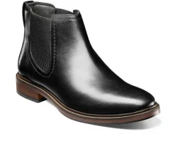 Men's Florsheim Forge Plain Toe Gore Dress Boots