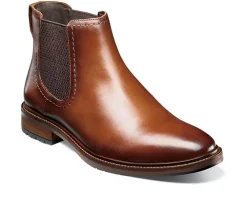 Men's Florsheim Forge Plain Toe Gore Dress Boots