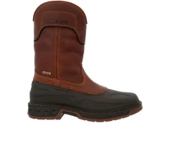 Men's Georgia Boot Carbo-Tec LTR Steel Toe Waterproof Pull On Work Boots