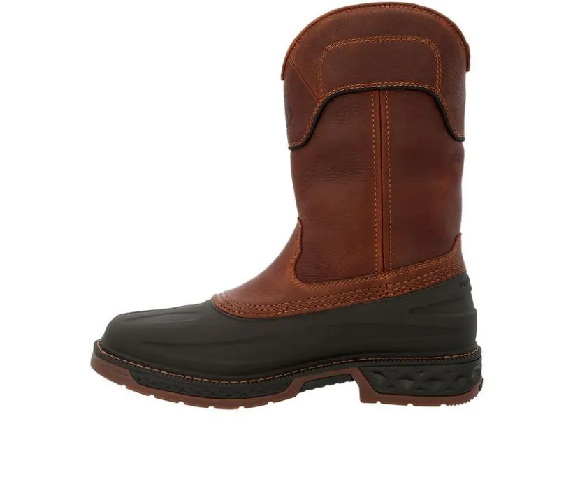 Men's Georgia Boot Carbo-Tec LTR Steel Toe Waterproof Pull On Work Boots