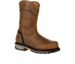 Men's Georgia Boot Carbo-Tec LTX Waterproof Composite Toe Pull On Work Boots