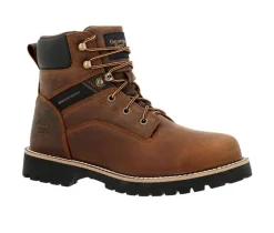 Men's Georgia Boot Core 37 6 Steel Toe Work Boots