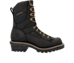 Men's Georgia Boot LTX Logger Composite Toe Waterproof Work Boots