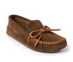 Men's Minnetonka Leather Laced Softsole Moccasin