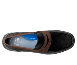Men's Nunn Bush Luca Moc Toe Penny Loafer Dress Shoes