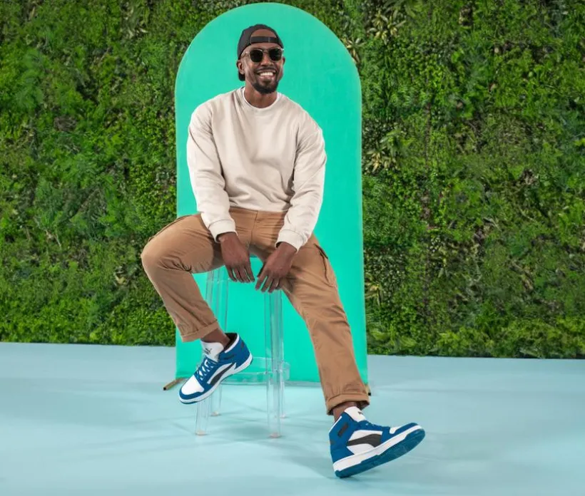 Men's Puma Rebound Layup SL High-Top Sneakers