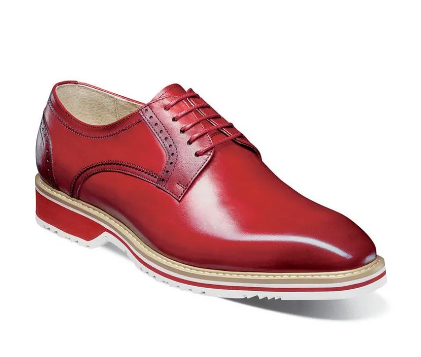 Men's Stacy Adams Barringer Plain Toe Oxford Dress Shoes