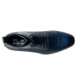 Men's Stacy Adams Henry Cap Toe Lace Boot Dress Shoes