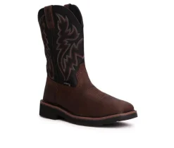 Men's Wolverine 10765 Rancher Waterproof Steel Toe Work Boots