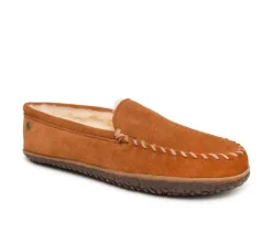 Minnetonka Men's Skeepskin Tobie Loafer Slippers