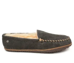 Minnetonka Men's Skeepskin Tobie Loafer Slippers