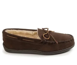 Minnetonka Pile Lined Hardsole Slippers