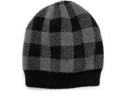 MUK LUKS Men's Print Heat Retainer Beanie