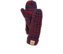 MUK LUKS Patch Pom Mitten