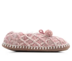 MUK LUKS Women's Knit Ballerina Slippers