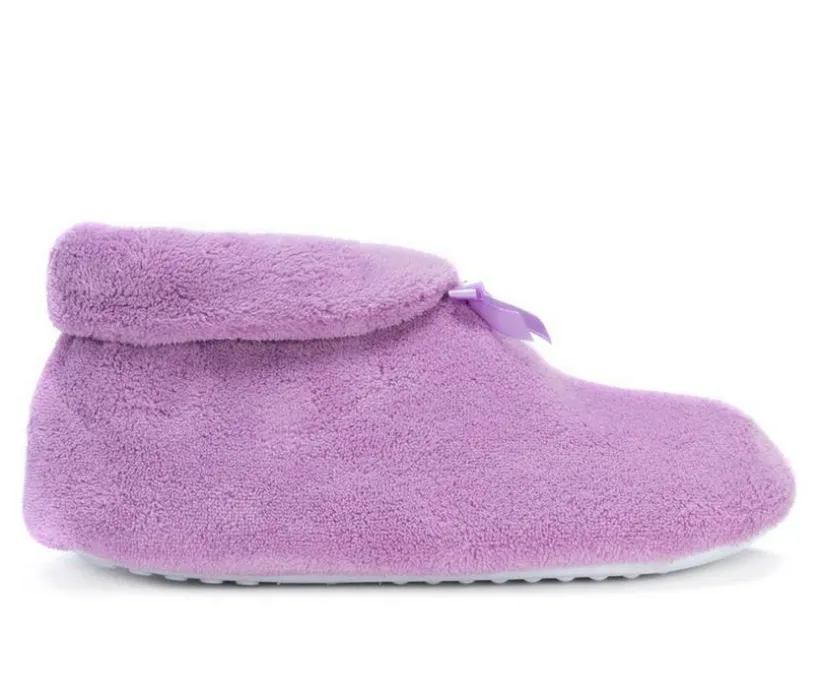 MUK LUKS Women's Terry Cuff Slipper Booties
