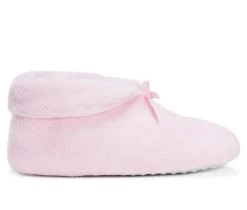 MUK LUKS Women's Terry Cuff Slipper Booties