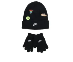 Nike Patch Peak Beanie Set