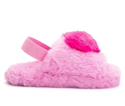 Olivia Miller Little Kid & Big Kid Protruding Heart Slippers
