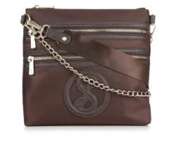 Sam & Libby Saffiano Trim Xbody Handbag