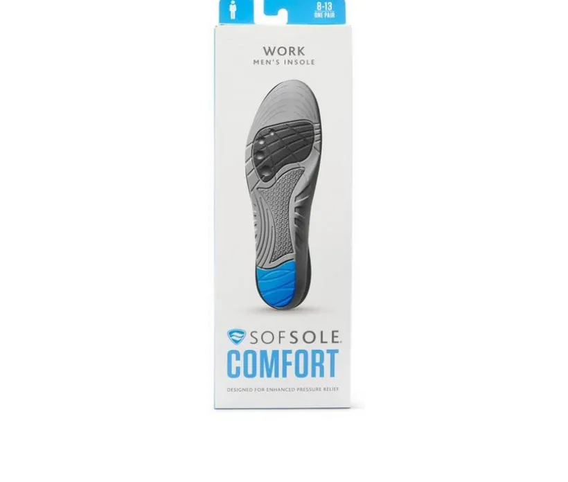 Sof Sole Men's Work Insoles