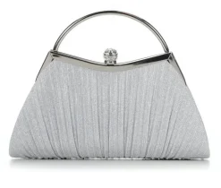 Vanessa Small Pleated Clutch with 2 straps