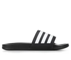 Women's Adidas Adilette Comfort Stripe Sport Slides