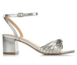 Women's American Glamour BadgleyM Essence Special Occasion Heeled Sandals