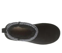 Women's Bearpaw Shorty Crochet Winter Booties