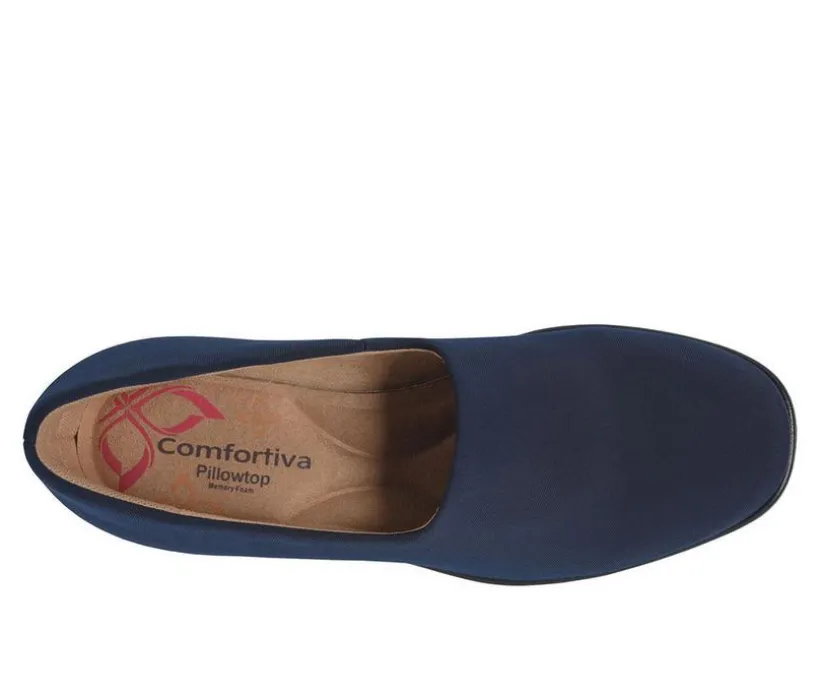 Women's Comfortiva Dana Slip Resistant Wedge Slip Ons
