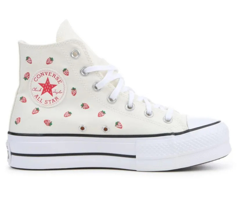 Women's Converse Chuck Taylor All Star Lift Hi Strawberry Sneakers
