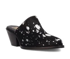 Women's Dingo Boot Cash Cow Heeled Mules