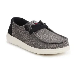 Women's HEYDUDE Wendy Sparkle Leopard