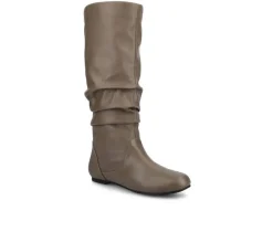 Women's Journee Collection Jayne Wide Calf Knee High Boots